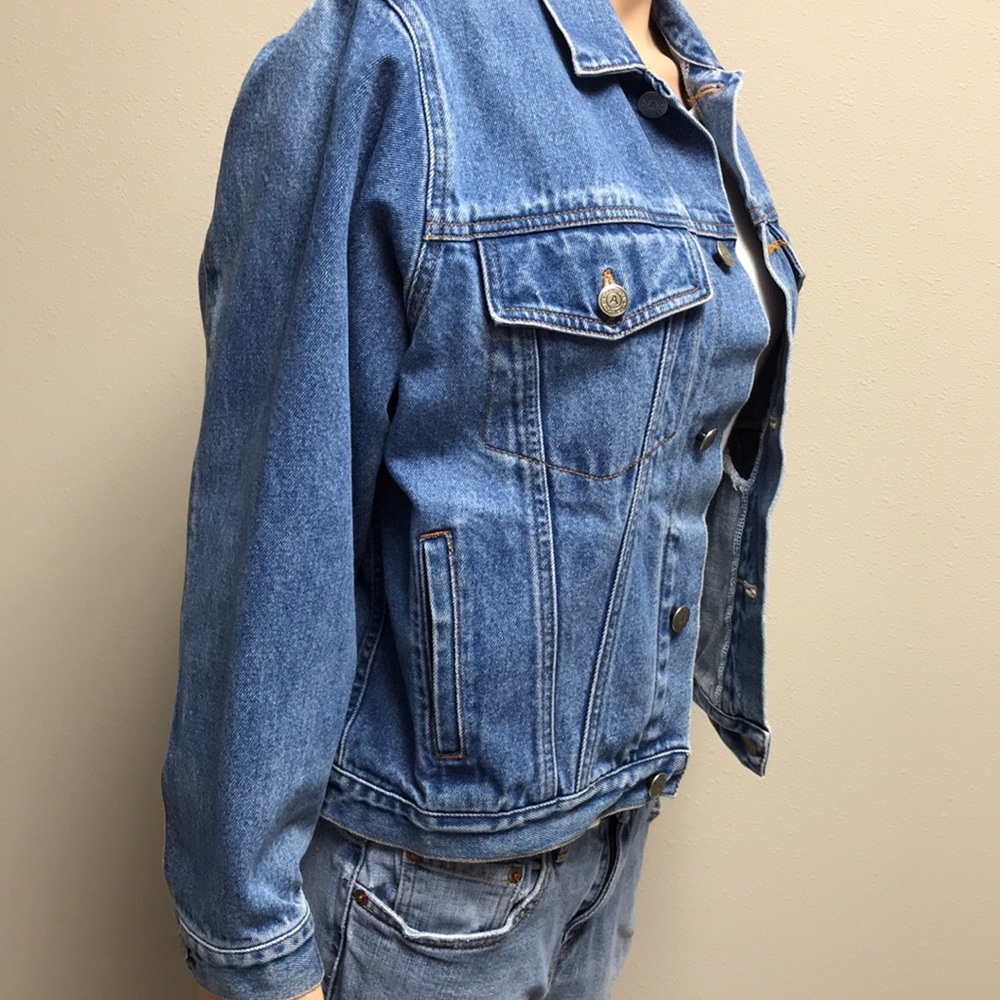 Arizona Jean Company denim jacket size Large 14/16